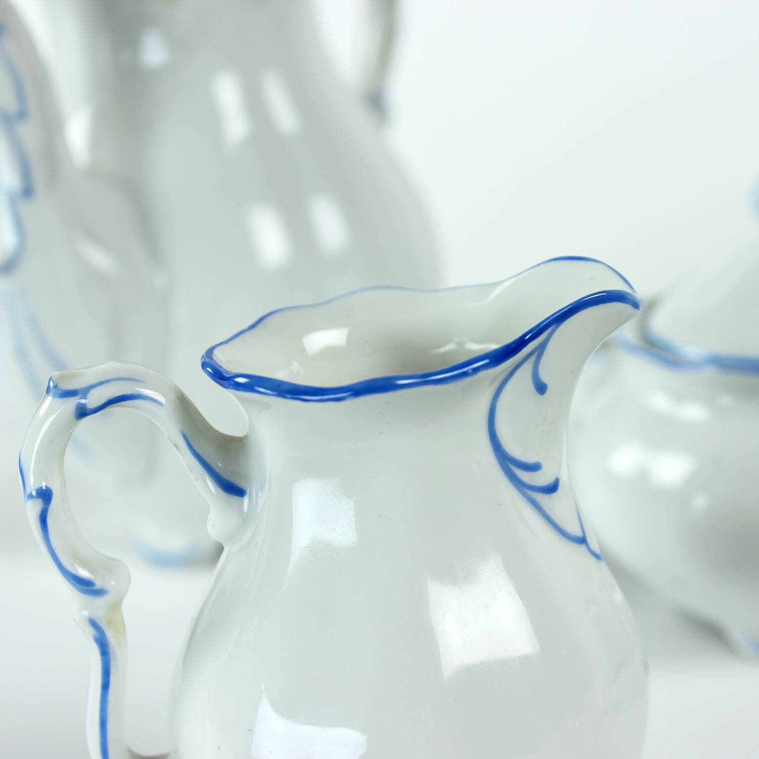 Tea / Coffee Porcelain Set By Pirkenhammer Brezova, 1950s