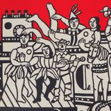 Fernand léger: the great circus parade, signed lithograph