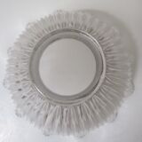 Holophane brass and porcelain glass