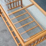 Rattan coffee table
