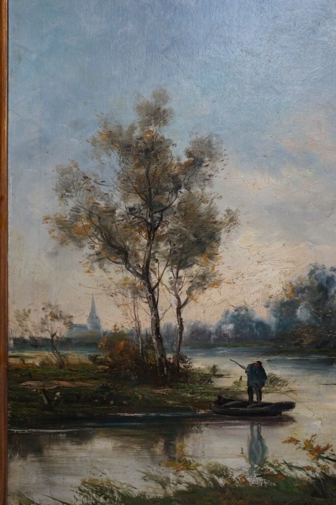 Painting "Flemish Landscape."