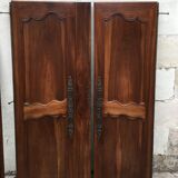 Wardrobe Louis XV Poitou from XIXth in walnut