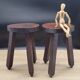 Pair of tripod stools square feet