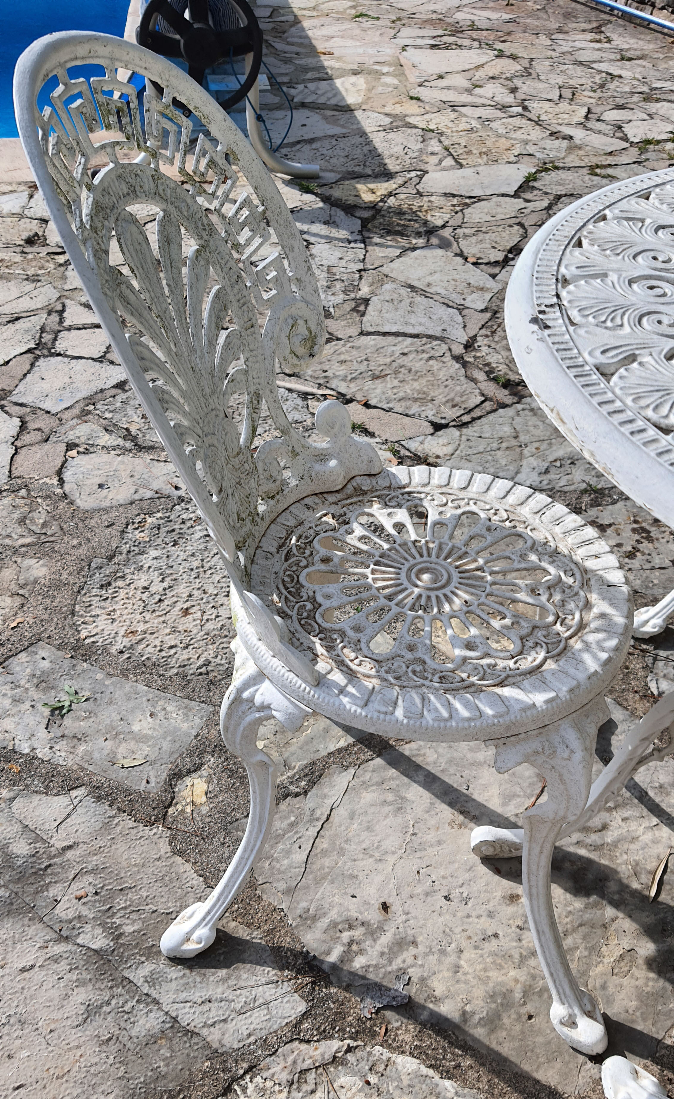 Cast iron garden furniture