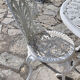 Cast iron garden furniture