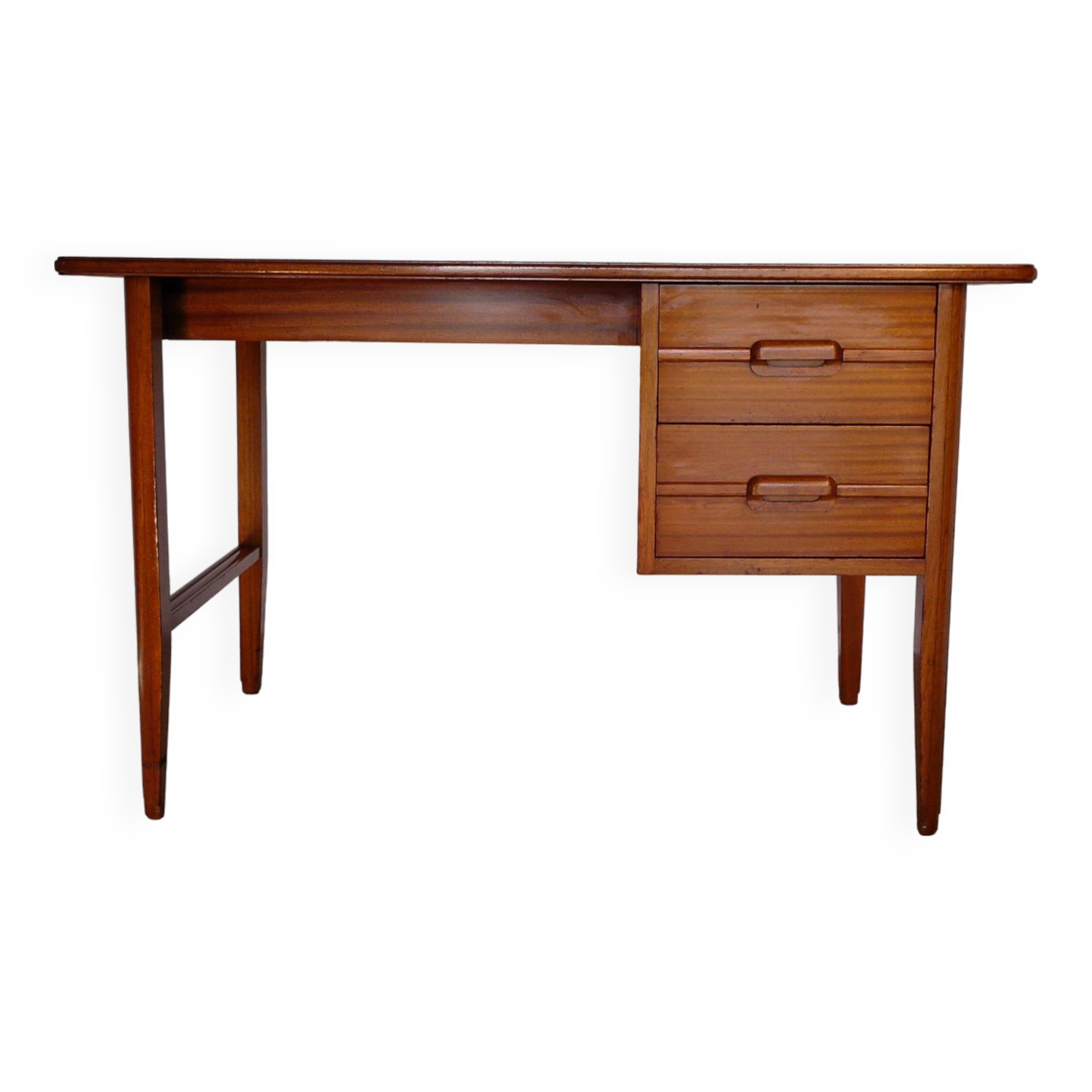 Vintage Scandinavian teak desk
