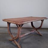 Rattan coffee table