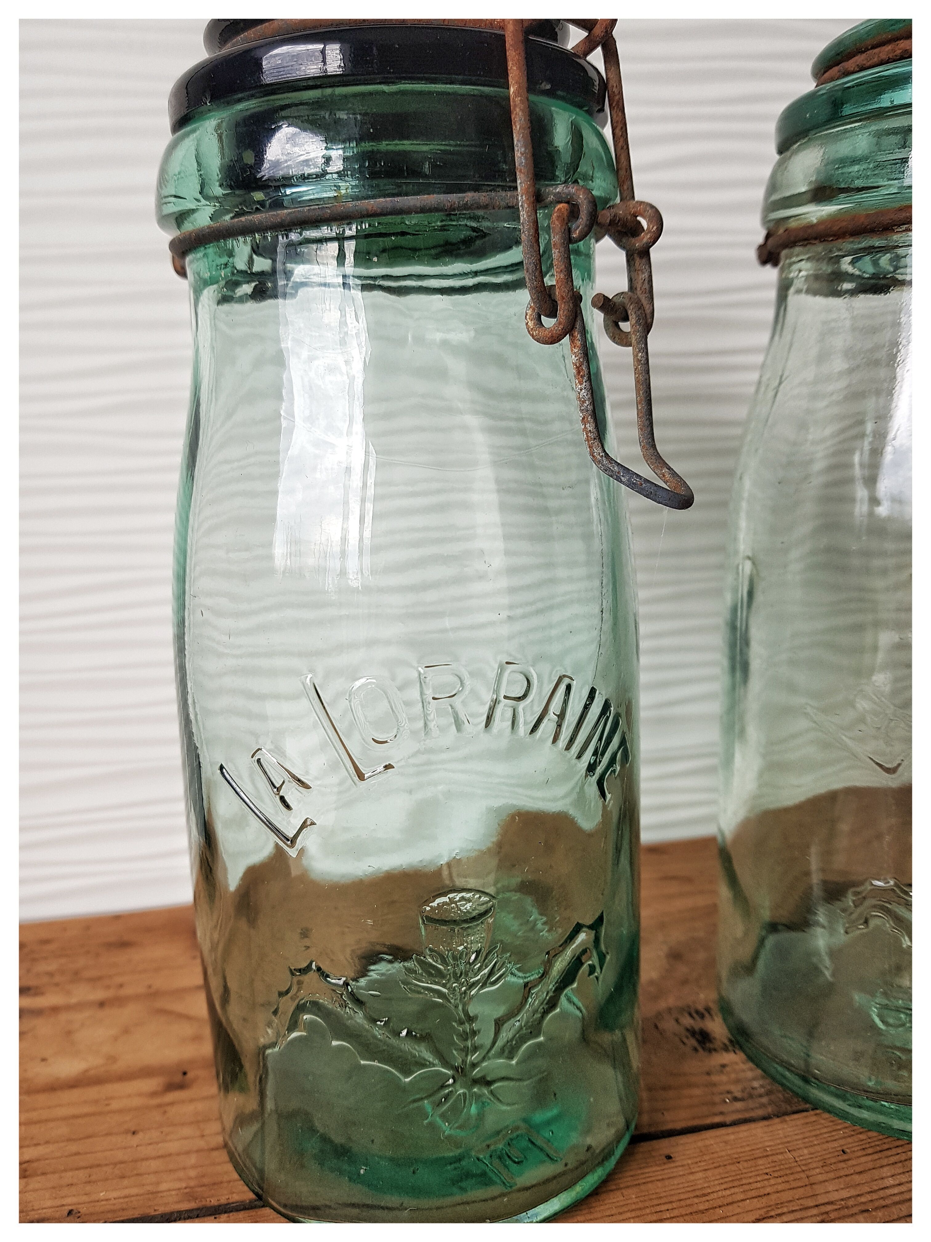 Duo jars thistle Lorraine