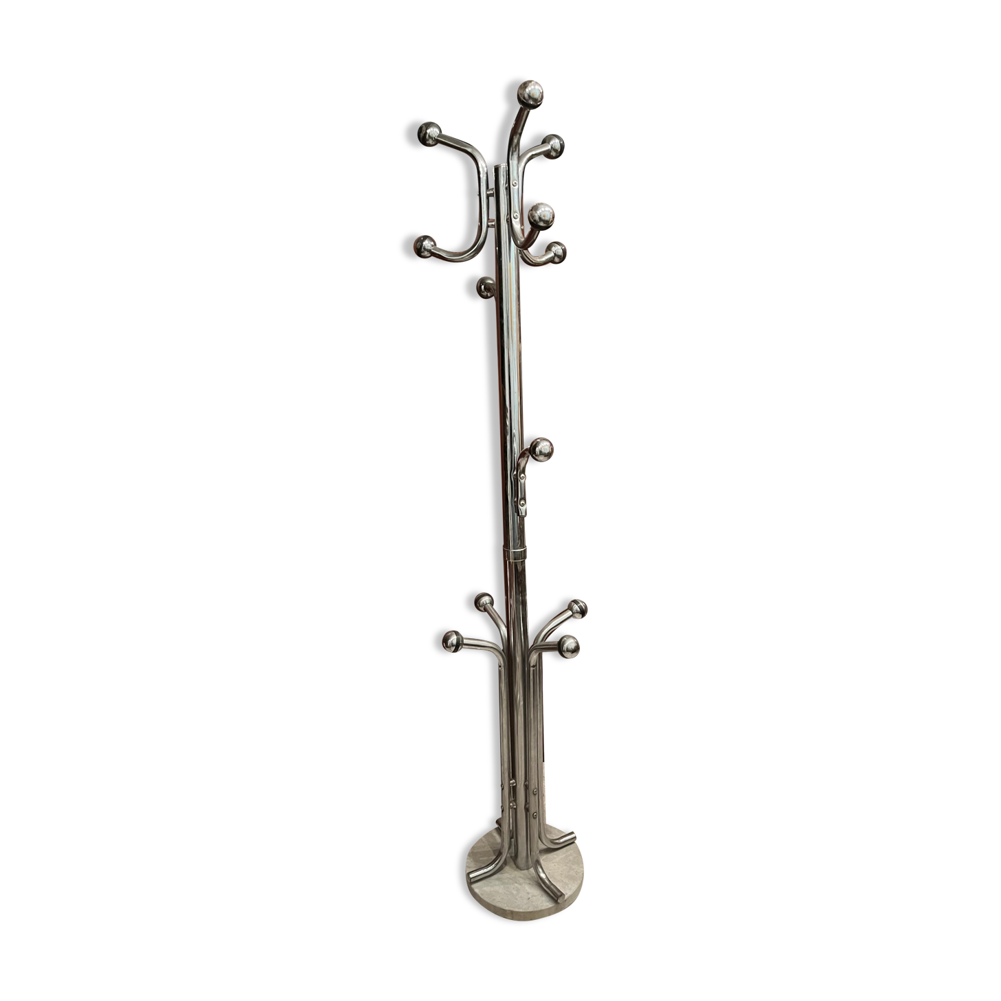 Porte manteau sur pied marbre années 70