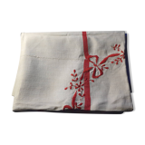 Antique tablecloth embroidered in kelsch