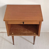 60's bedside table