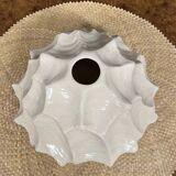 Art Deco cracked earthenware shell vase circa 1930