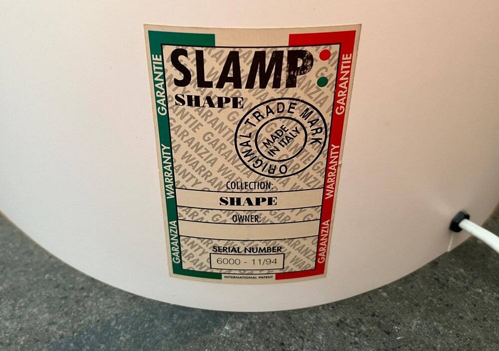 Vintage Italian Model Postmodern Floor Lamp by Slamp, 1990s