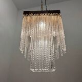 Murano Glass Rod Ceiling Light Flushmount