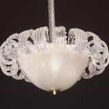 "The Queen" Italian Art Deco Chandelier by Ercole Barovier, 1940