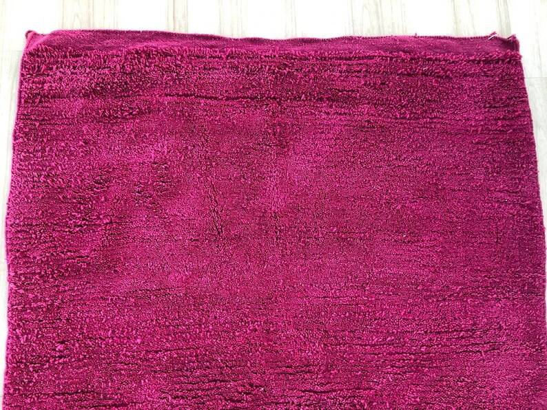 Handmade wool rug 3/2m Moroccan