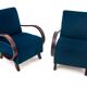 Pair of armchairs by Jindřich Halabala, 1940s
