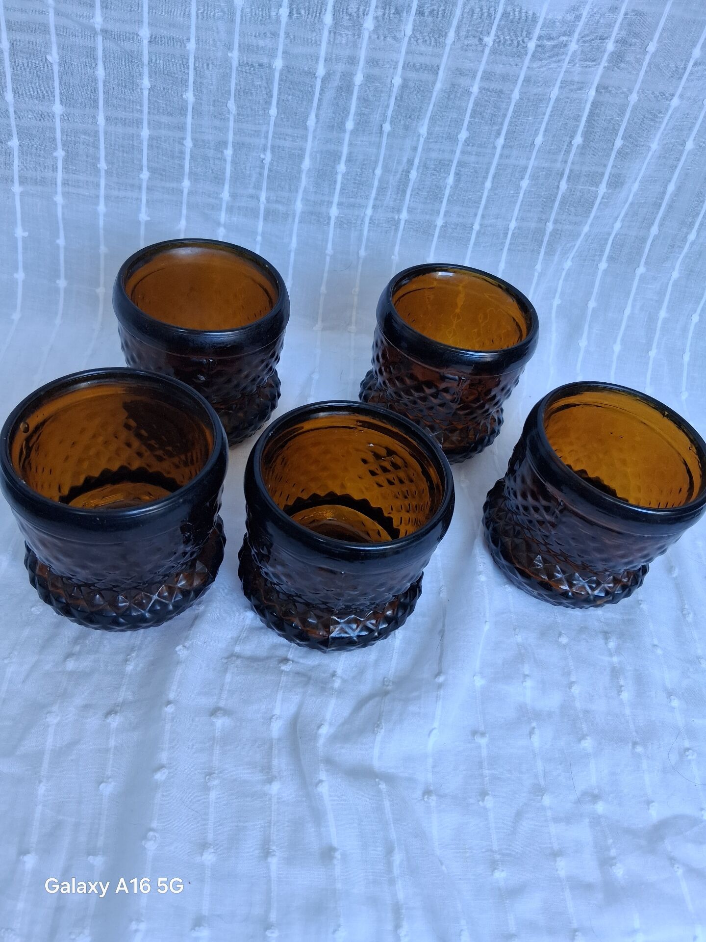 Verres à whisky  vintage années 1960-1970.