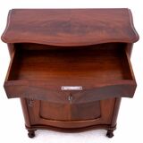 Commode en acajou, fin du XIXe siècle, Europe du Nord.