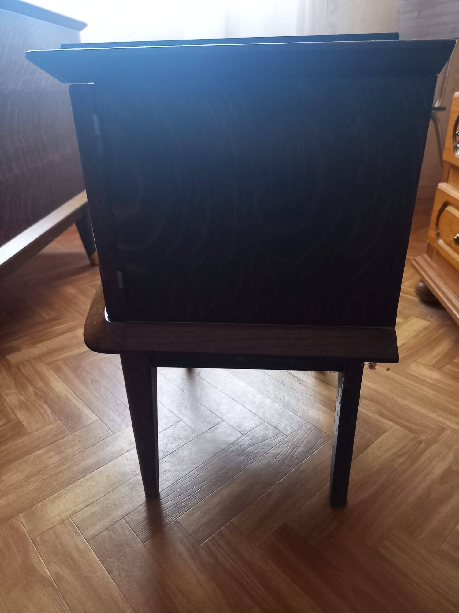 1950s bedside table with marble