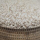 Round art deco ceramic lamp besnard style
