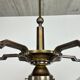 Large cubist chandelier