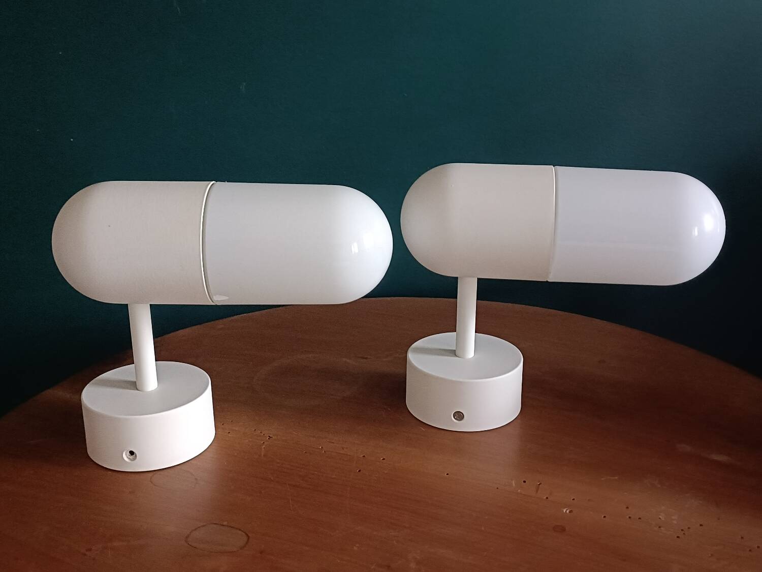 Two vintage Inma Bernúdez wall sconces