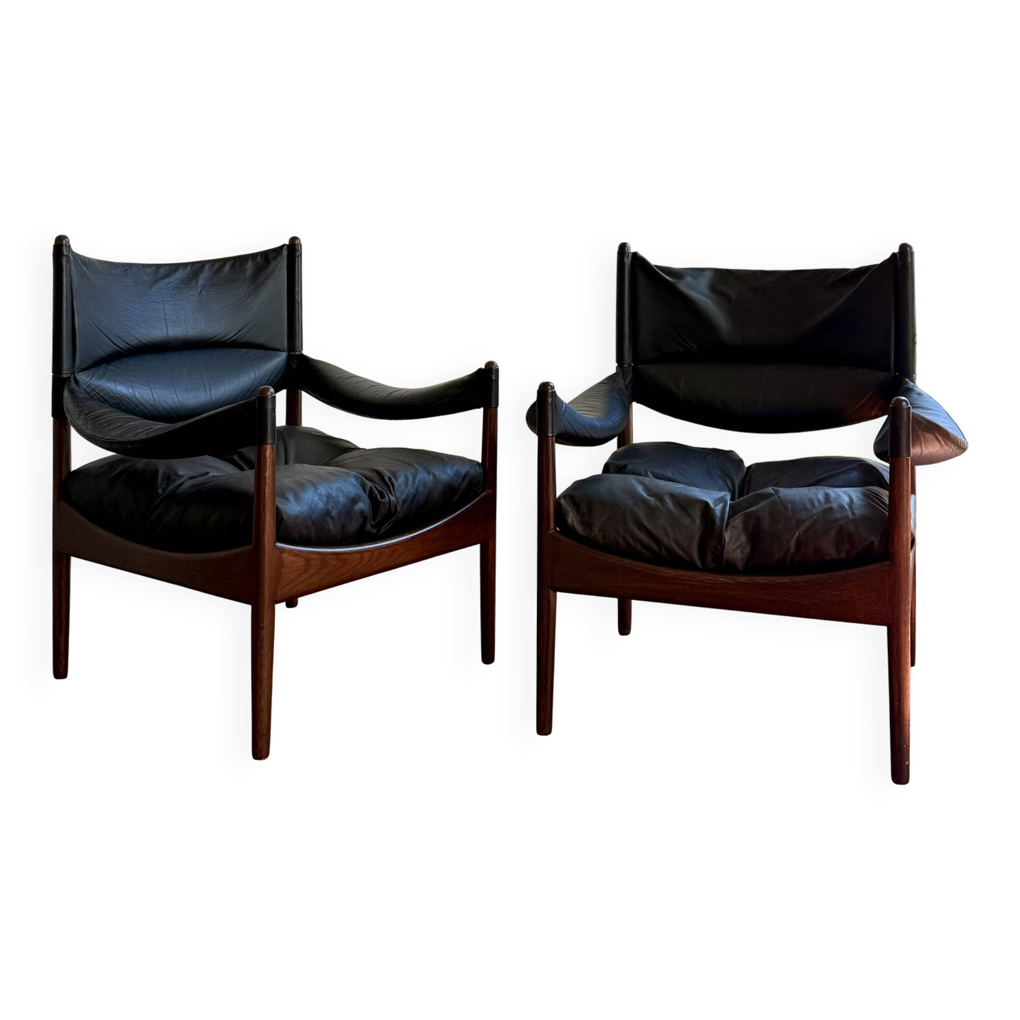 Modus fauteuils Kristian Vedel pour Søren Willadsen, lot de 2