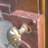 Old large molded door