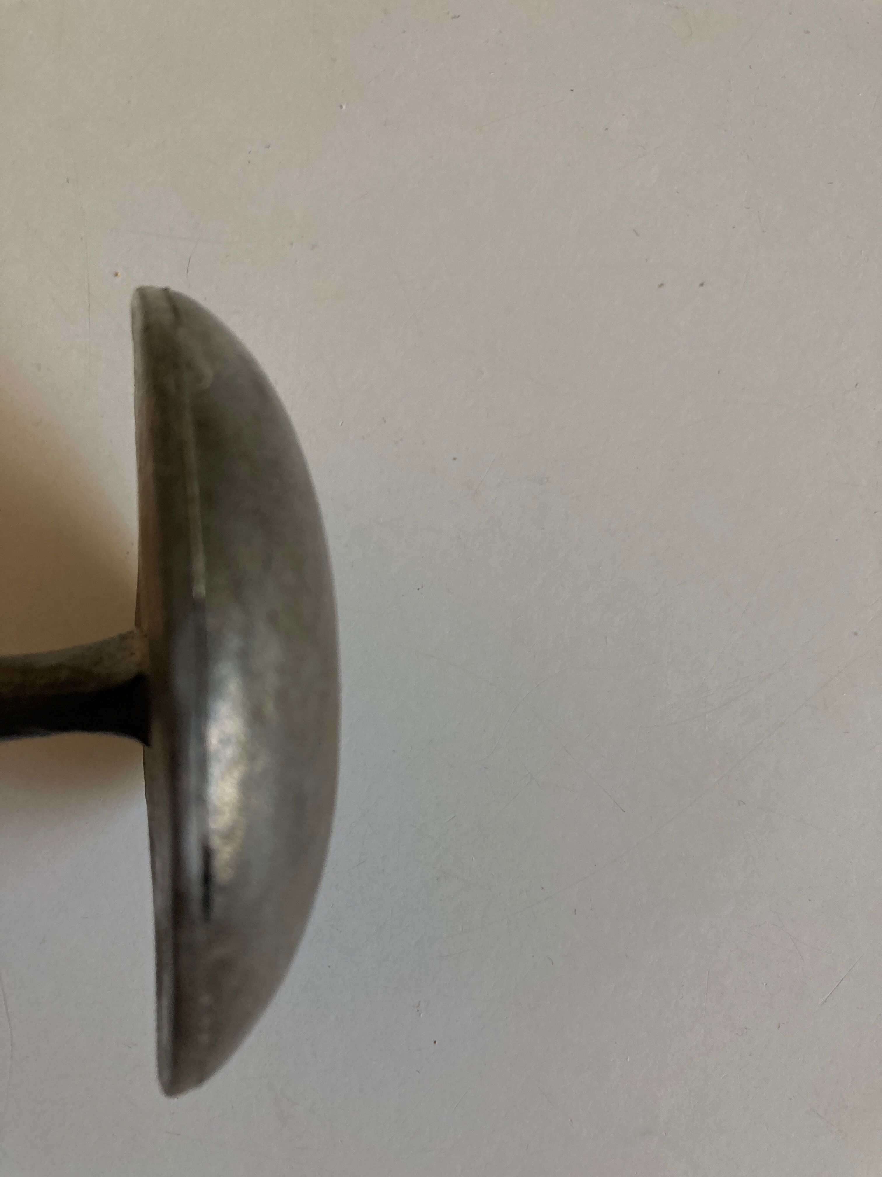 Pedestrian crossing nail hook in Paris 1950