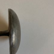 Pedestrian crossing nail hook in Paris 1950