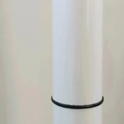 Black and white coat rack Seccose Italy 80s