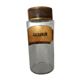 Galbanum pharmacy bottle