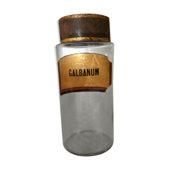 Galbanum pharmacy bottle