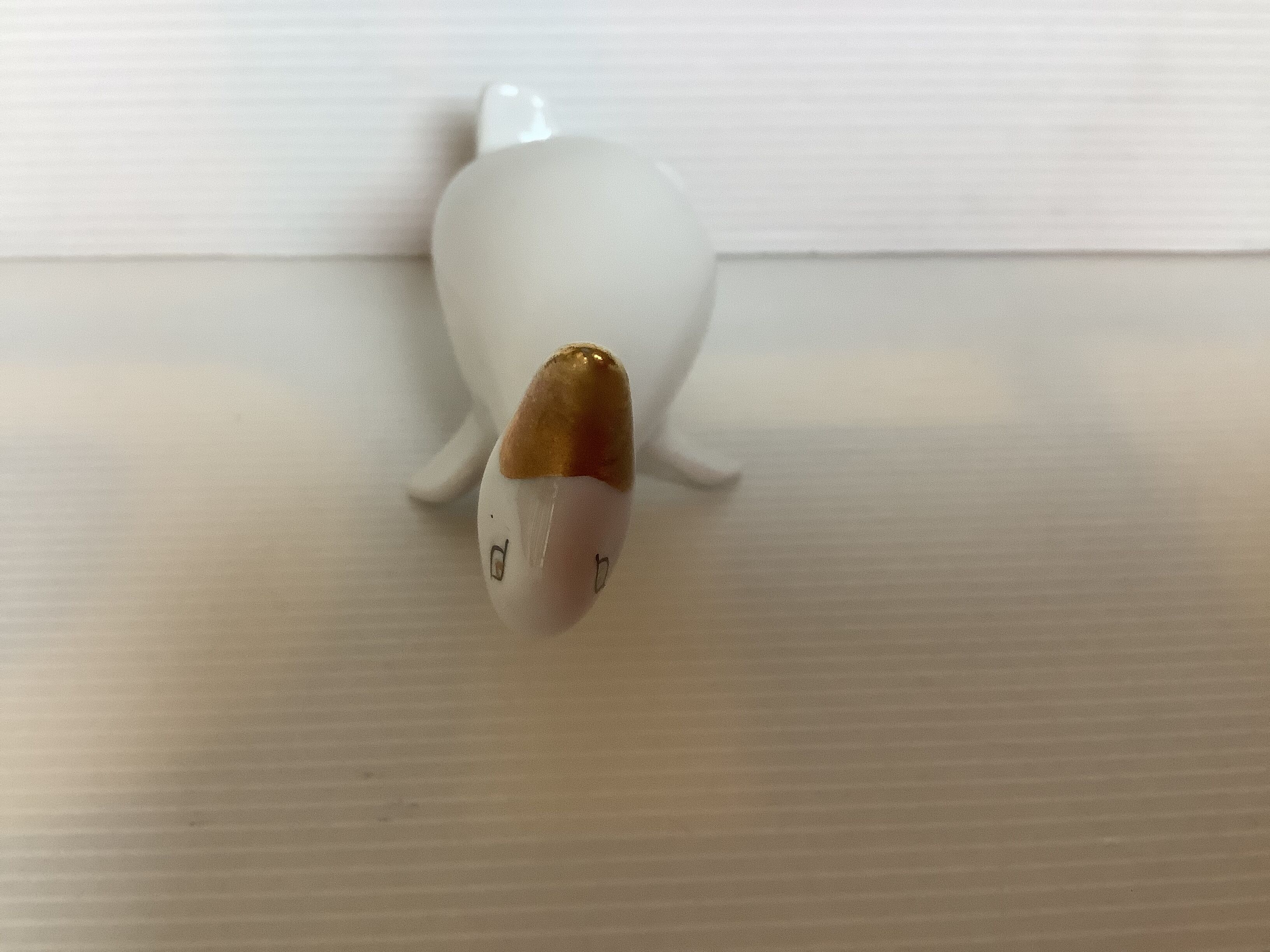 Oie blanche porcelaine hollohaza hungary