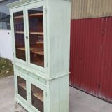 Old glazed sideboard
