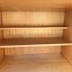 Vintage 1950s combined wardrobe in varnished mahogany – Scandinavian