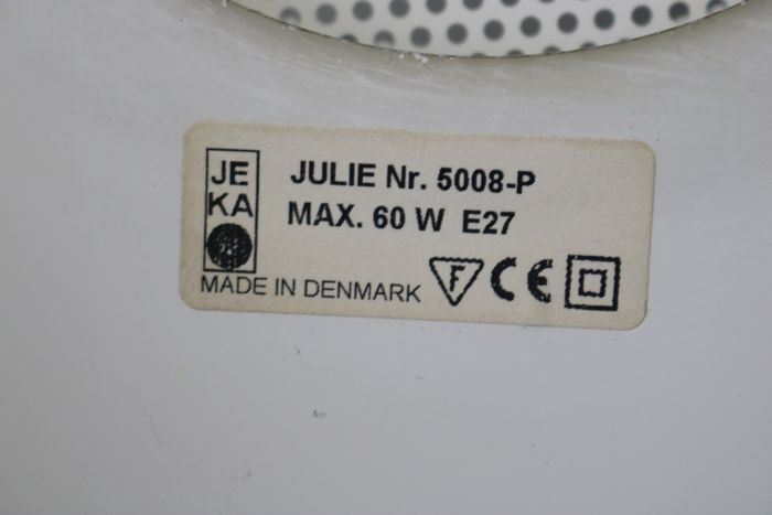 Vintage Danish Jeka pendant lamp
