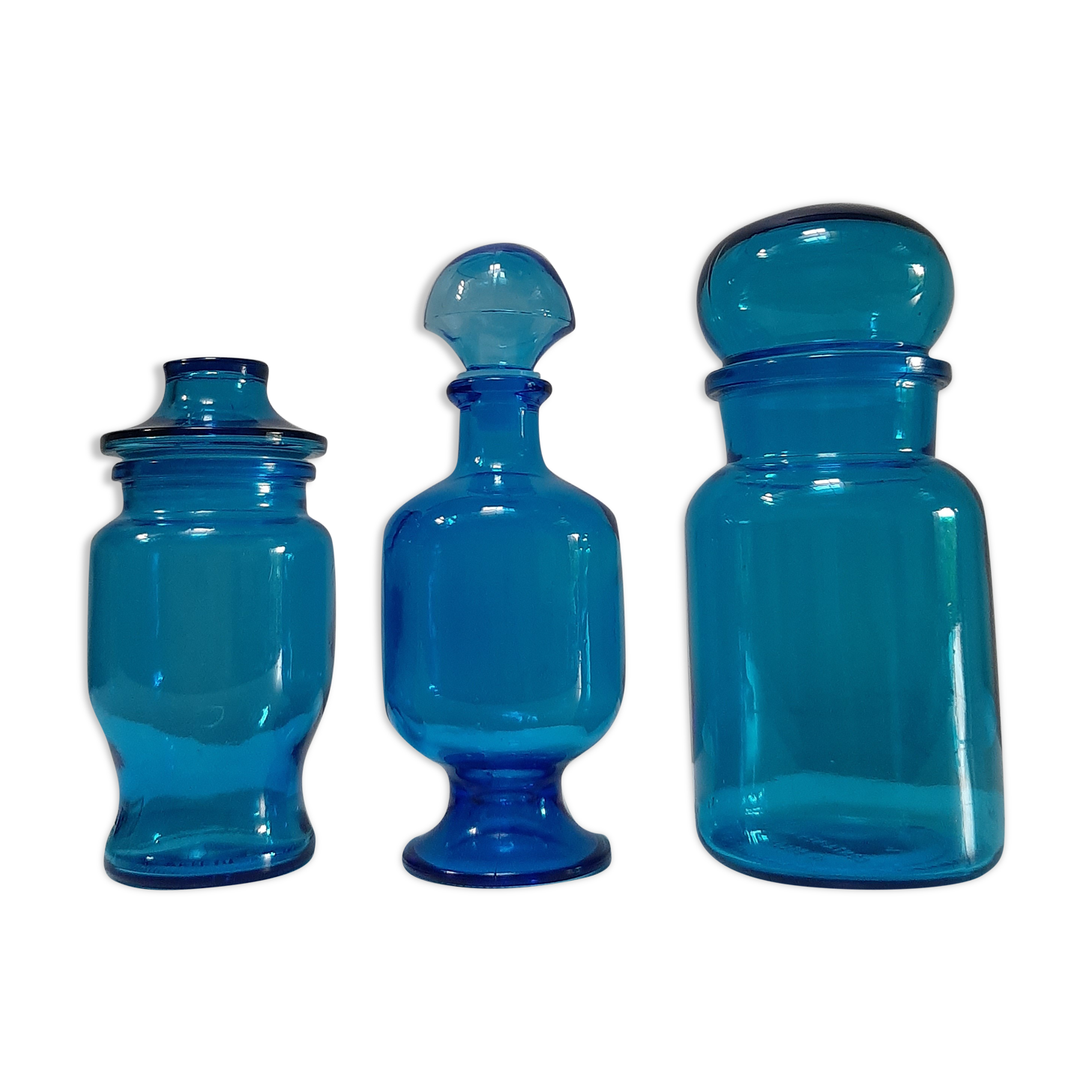 Pharmacy jars, apothecary bottles