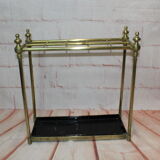 Old brass umbrella holder