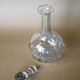 vintage carafe, crystal wine carafe, decanter, bar