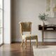 Antique Louis-Philippe armchair in wood, Italy, 19th century
