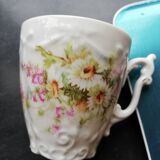 Ensemble tasse, sucrier, cruche a café