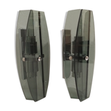 Pair of 70s wall light