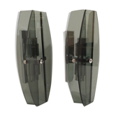Pair of 70s wall light