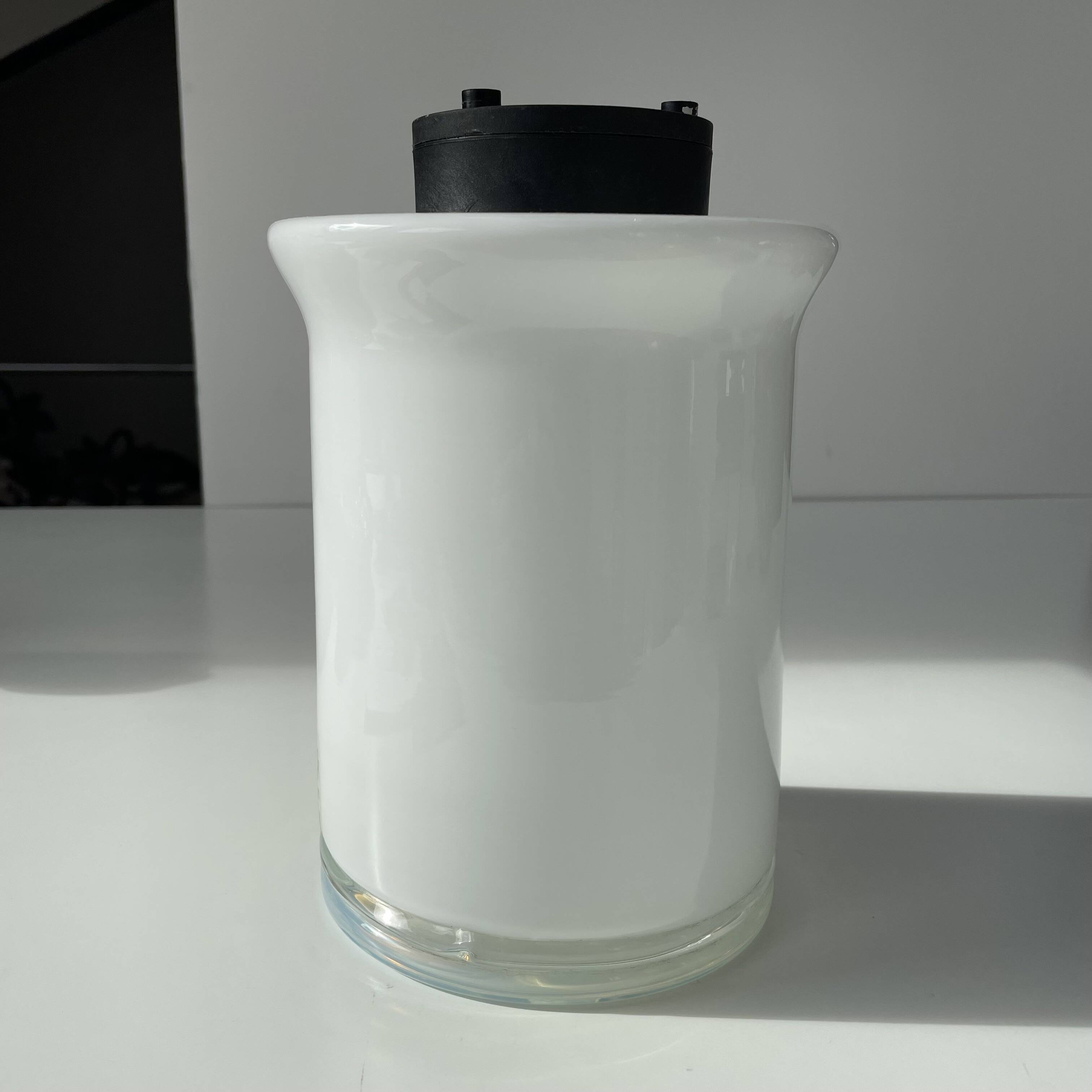 Leuco Murano Italy glass table lamp