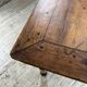 Table de ferme ou table de drapier noyer massif 1900