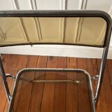 Plexiglass folding chair