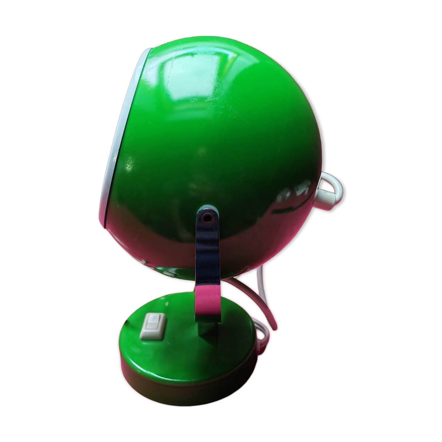 Green Eyeball Table Lamp – Space Age 1970s