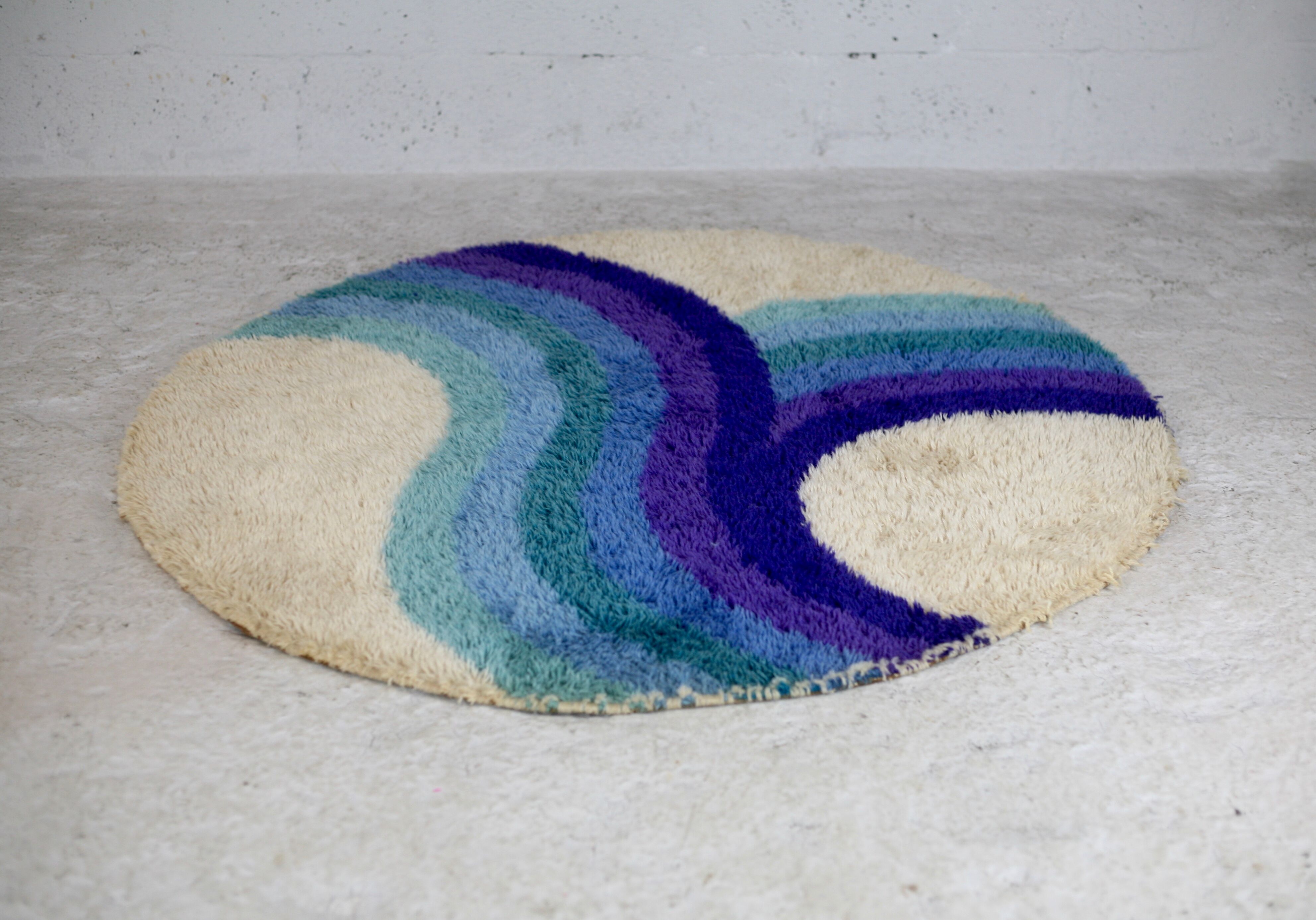 Carpet "Rainbow", Edition Desso, wool, circa 1970